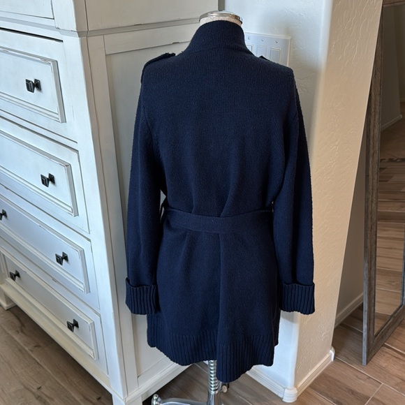 NWT Chico's 2 L Xavier Long Line belted Cardigan - Picture 7 of 7